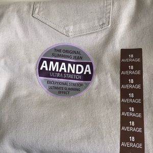 Gloria vanderbilt jeans size 18